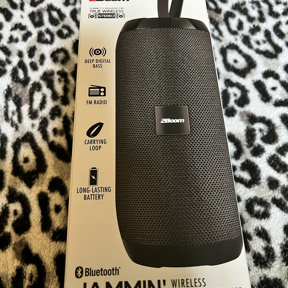 2Boom Jammin' Wireless Bluetooth Speaker
